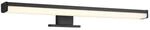 Trio Leuchten Led-Wandleuchte , Schwarz , Kunststoff , warmweiss , 6x40x10.5 cm ,