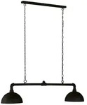 Fischer & Honsel H&auml;ngeleuchte Leitung, Schwarz, Metall, 5x140x87 cm, gleichm&auml;&szlig;ige