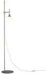 Maytoni Stehleuchte Modern, Nickel, Metall, Glas, rund,rund, 155 cm, CE, mit