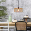 Good & Mojo Hängeleuchte, Natur, Holz, Bambus, 20 cm, LED-Leuchtmittel...