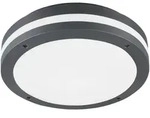 Trio Leuchten Aussendeckenleuchte Piave, Anthrazit, Kunststoff, 9 cm,