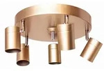By Ryd&eacute;ns Strahler, Gold, Metall, 30x14 cm, Lampen & Leuchten, Innenbeleuchtung,