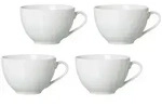 Ritzenhoff Breker Cappuccinotassen, Wei&szlig;, Keramik, 0.3 L, Kaffee & Tee, Tassen,