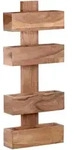 Mid.you Zeitungsst&auml;nder, Akazie, Holz, Akazie, massiv, 30x72x10 cm, Ordnen &