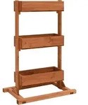 vidaXL Pflanzk&uuml;bel, Braun, Holz, 52x78x30 cm, Wohnzimmer, Wohnzimmertische,