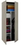 Mid.you Mehrzweckschrank, Eiche, Holzwerkstoff, 4 F&auml;cher, 70x178x40 cm, stehend,