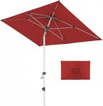Doppler SONNENSCHIRM Silber, Bordeaux 220x140 cm
