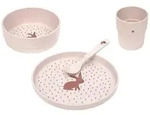 L&auml;ssig Kinder-Geschirr-Set, Rosa, Kunststoff, 7.2x26x22.7 cm, F&uuml;ttern,