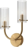 Maytoni Wandleuchte, Messing, Metall, Glas, 38x12x25 cm, CE, Lampen & Leuchten,