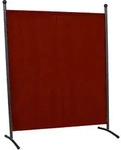 Boxxx Sichtschutz, Grau, Bordeaux, Metall, Textil, 178x178x51 cm, Sonnen- &