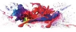 Xora Fototapete Spiderman, Mehrfarbig, Kinder, 368x127 cm, Fsc, Tapeten &