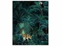 Komar Vliestapete Jungle Night, Floral, 200x250 cm, FSC Mix, Tapeten Shop,