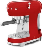 SMEG ESPRESSOMASCHINE Rot 14.9x33x32.9 cm