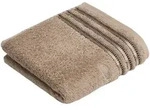 Vossen Handtuch Cult de Luxe, Sand, Textil, Bord&uuml;re, 50x100 cm, Textiles...