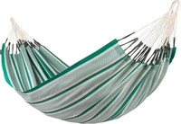 La Siesta H&Auml;NGEMATTE Wei&szlig;, Dunkelgr&uuml;n, Waldgr&uuml;n 160x350 cm