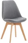 CLP Stuhl, Hellgrau, Holz, 49x83x50 cm, Esszimmer, St&uuml;hle, Esszimmerst&uuml;hle,
