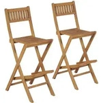 vidaXL Gartenbarhocker,, Braun, Holz, 61x114x39.5 cm, Gartenm&ouml;bel, Gartenst&uuml;hle,
