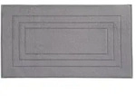 Vossen Badematte Feeling, Edelstahl, Textil, rechteckig, 67x120 cm, Textiles