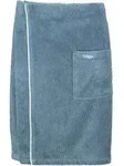 Vossen Saunakilts, Blau, Textil, 60x160 cm, Freizeit, Wellness, Saunat&uuml;cher