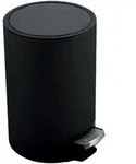 Spirella Treteimer, Schwarz, Kunststoff, 5 L, 25x30x20 cm, Textiles Vertrauen -