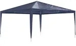 vidaXL Partyzelt, Blau, Kunststoff, Quadratisch, 400x275x400 cm, Sonnen- &