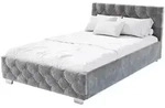Juskys Polsterbett, Dunkelgrau, Holz, 120x200 cm, Schlafzimmer, Betten, Polsterbetten