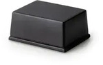 Continenta Butterdose, Schwarz, Keramik, 10x5x15 cm, K&uuml;chenzubeh&ouml;r,