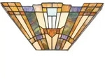 Elstead Lighting Wandleuchte Inglenook, Bronze, Metall, Glas, 17.8x14x40.6 cm,...