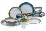 Creatable Kombiservice Cascade, Mehrfarbig, Keramik, 16-teilig, 300 ml,400 ml, Essen