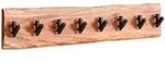 Mid.you Wandgarderobe, Akazie, Holz, Akazie, massiv, Garderobe, Garderobenleisten &
