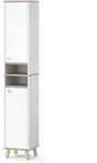 Vicco Badschrank, Wei&szlig;, Holzwerkstoff, 6 F&auml;cher, Rechteckig, 30x174x30 cm,