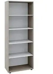 Mid.you Mehrzweckschrank Vandol, Sonoma Eiche, Kunststoff, 4 F&auml;cher, 70x178x37 cm,