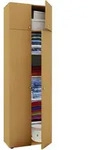 Mid.you Mehrzweckschrank, Buche, Kunststoff, 4 F&auml;cher, 70x218x39 cm,...