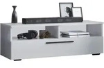 Mid.you Lowboard, Wei&szlig;, Kunststoff, 115x39x40 cm, stehend, Wohnzimmer, Wohnw&auml;nde,