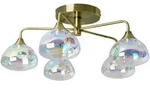 N&auml;ve Led-Deckenleuchte Varna, Messing, Metall, G, 23 cm, Lampen & Leuchten,