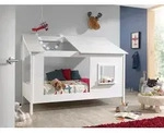 Vipack Hausbett, Wei&szlig;, 90x200 cm, Kinder- & Jugendzimmer, Kinderm&ouml;bel,