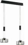Fischer & Honsel Led-Pendelleuchte Lavin, Schwarz, Metall, Glas, F, 20x160x64...