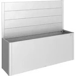 Biohort Sichtschutz, Silber, Metall, 201x91x4 cm, Sonnen- & Sichtschutz, Sichtschutz