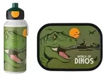 Mepal Pausenset Campus Dino, Gr&uuml;n, Kunststoff, 2-teilig, 20.5x7.5x18.8 cm,