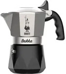 Bialetti Espressokocher, Schwarz, Silber, Metall, Kunststoff, 9.5x16.5x16 cm, Kaffee