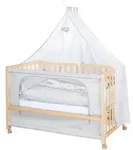 Roba Babybett, Natur, Holzwerkstoff, 60x120 cm, Babym&ouml;bel, Babybetten,