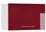 Vicco H&auml;ngeschrank, Bordeaux, Wei&szlig;, Holzwerkstoff, 1 F&auml;cher, Rechteckig,