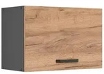 Vicco H&auml;ngeschrank, Honigeiche, Anthrazit, Holzwerkstoff, 1 F&auml;cher, Rechteckig,
