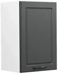 Vicco H&auml;ngeschrank, Anthrazit, Wei&szlig;, Holzwerkstoff, 1 F&auml;cher, Rechteckig, 40x60x31