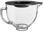 KITCHENAID&reg; Glassch&uuml;ssel 5KSM5GB 4,7 Volumen mit Silikondeckel