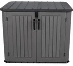 Lifetime M&uuml;lltonnenbox & Ger&auml;tschrank Phil,grau,94 x 146 x 128 cm (T x B x H)