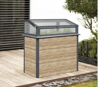 Westmann WMHPS771005, Westmann Hochbeet "Primus M", anthrazit, 100 x 50 x 77 cm