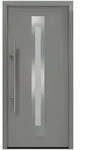 H&ouml;rmann Ecostar Haust&uuml;r "ISOPRO Secur IPS 770S",graualuminium matt (RAL 9007),110 x