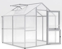 KGT 22200000, KGT Gew&auml;chshaus "Iris II", pressblank, 5,1 m&sup2;, 16 mm HKP