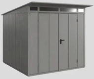 H&ouml;rmann Ecostar 1342674, H&ouml;rmann Ecostar Metall-Ger&auml;tehaus Elegant mit Pultdach